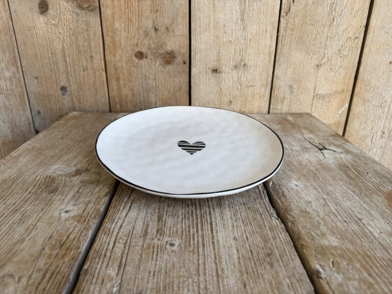 dinerbord met hartjes in diverse design