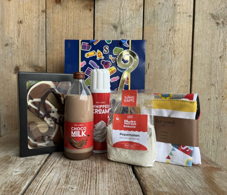 Sinterklaas pakket chocoladeletter